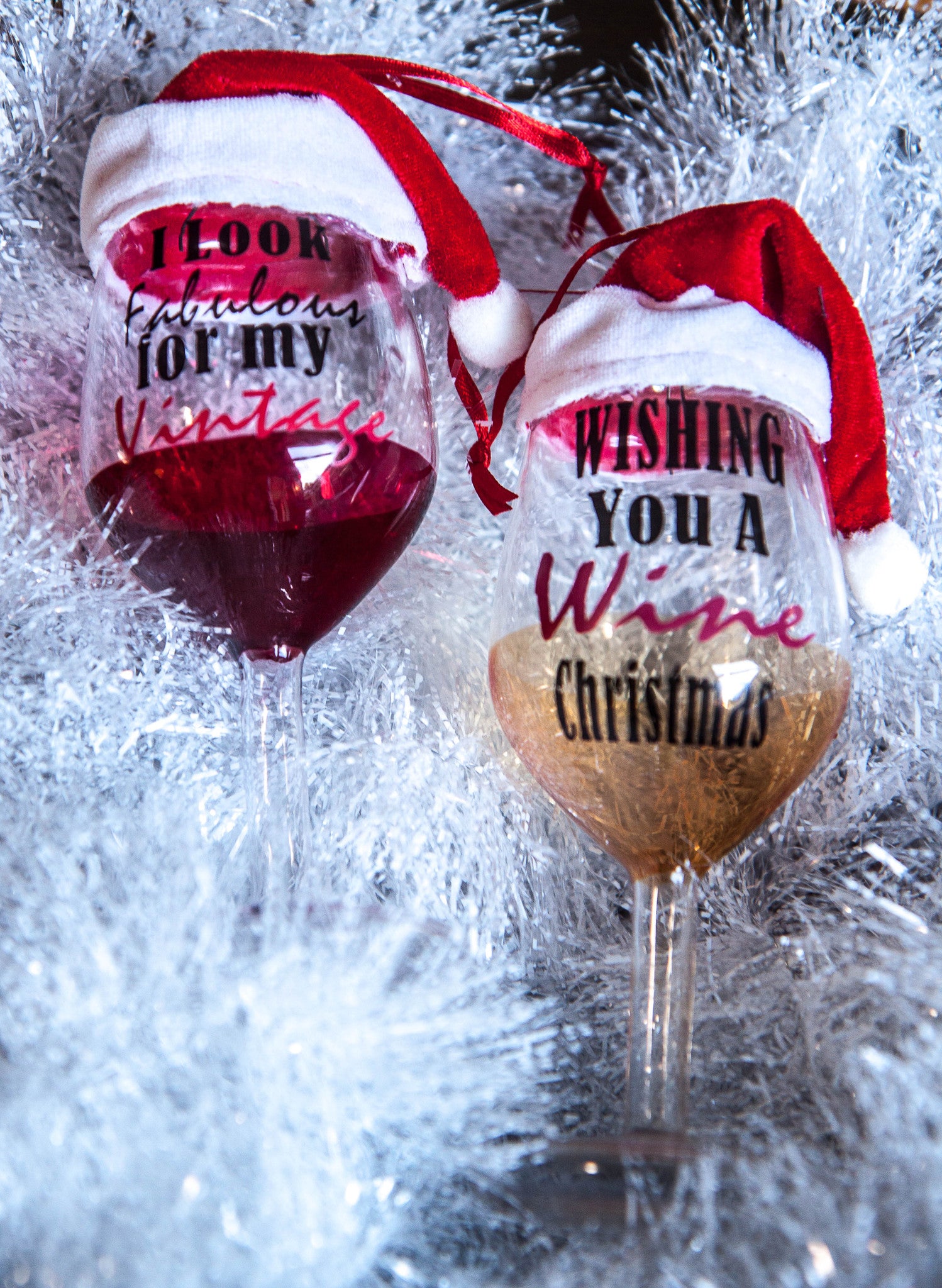 A Wine Lovers Christmas 3 Foot Tree